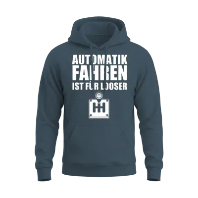 Automatic Manual Transmission Car Stick Drive Unisex Hoodie - Dark Heather