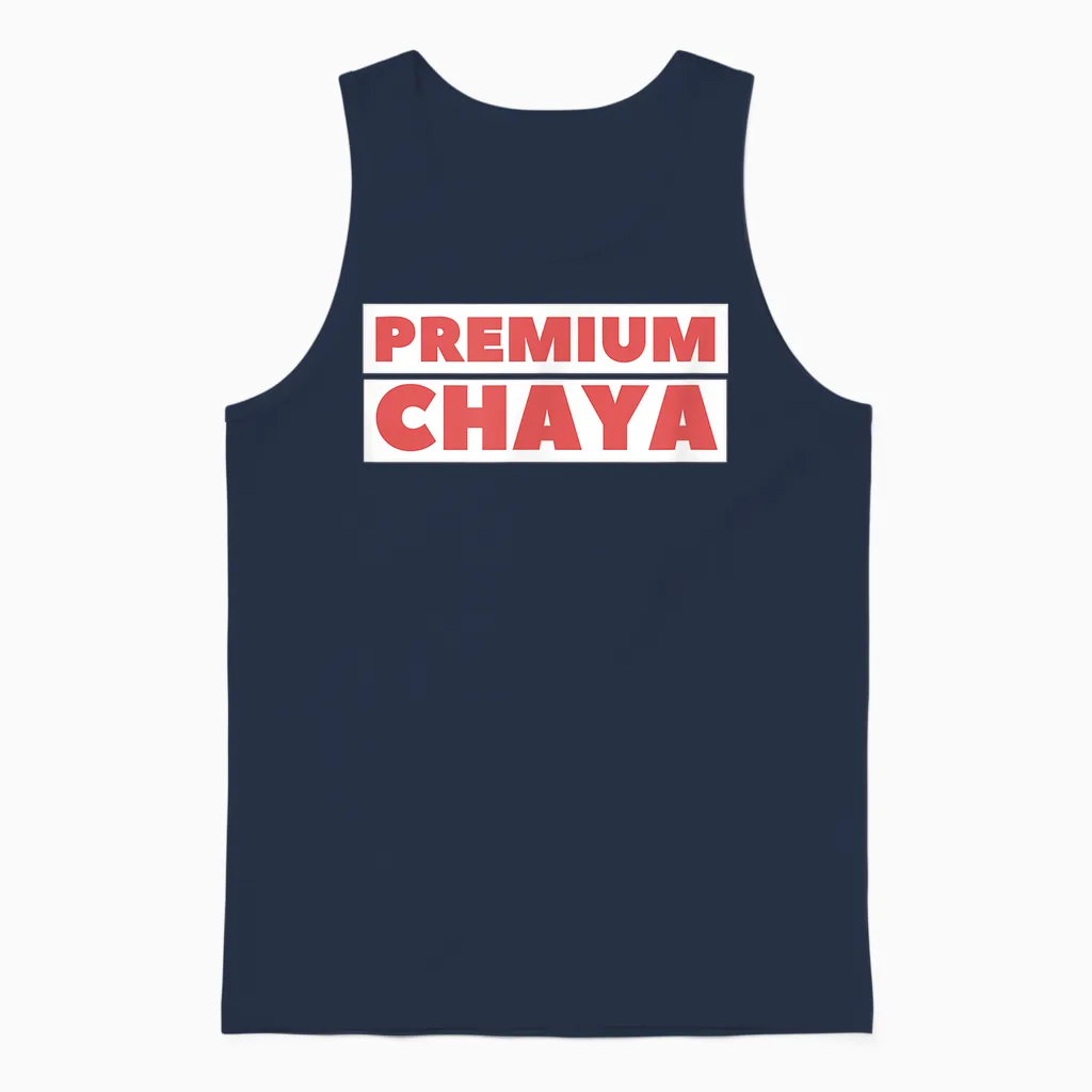 Premium Chaya: Outfit for Attractive Young Women T-Shirt, Black, S Unisex Tank Top in Navy