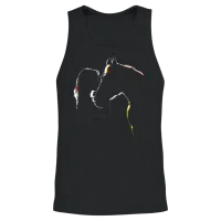 Horse Girl - Horse Lover Lovers Unisex Tank Top - Black – 2