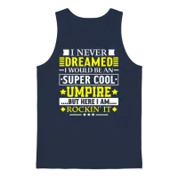 Umpire Gift Funny Appreciation Gift for Umpire Unisex Tank Top - Navy – 1