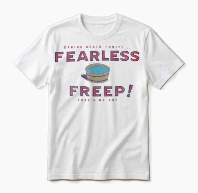 Fearless Freep Unisex T-Shirt - White