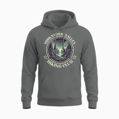 Miskatonic Wanderverein Lovecraftscher Kosmischer Horror Unisex Hoodie - Graphite Heather