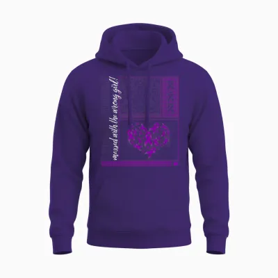 Sjögren's Syndrome Awareness Shirt, Sjogren's Unisex Hoodie - Purple