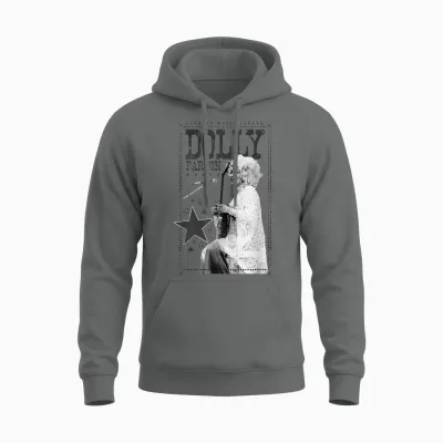 Dolly Parton Country Music Legend Unisex Hoodie - Graphite Heather