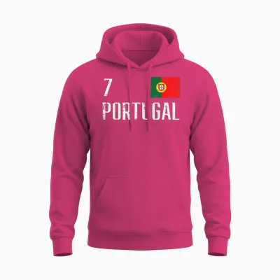 Portugal Portuguese Men Women Boys Girl Unisex Hoodie - Heliconia