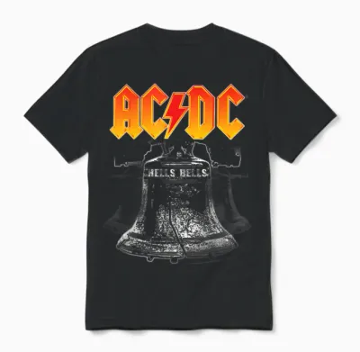 Ac/dc Hells Bells Unisex T-Shirt - Black