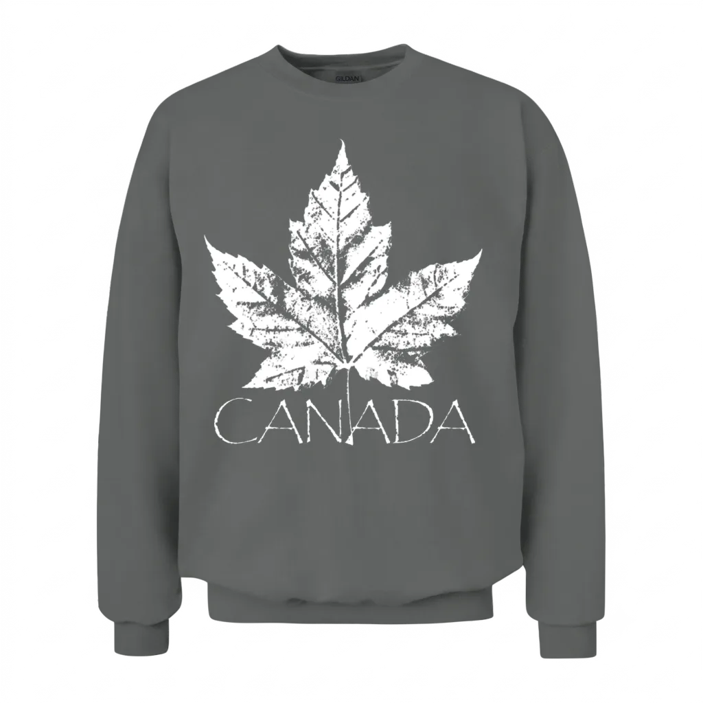 Canada Souvenir Vintage Canada Shirts Unisex Sweatshirt - Graphite Heather