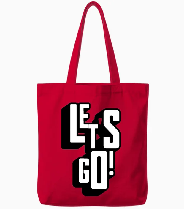 Bin Adventure Travel Retro Tote Bags - Red