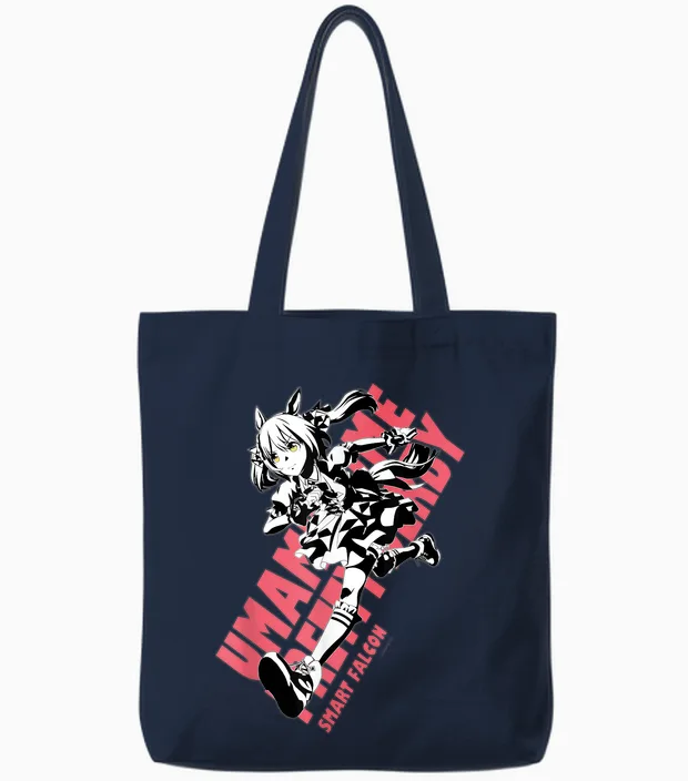 Umamusume: Pretty Derby Smart Falcon Tote Bags in Navy