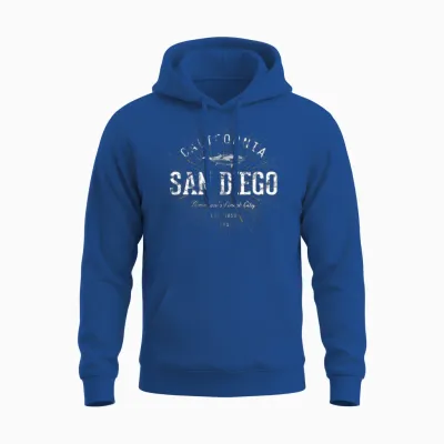 San Diego Unisex Hoodie - Royal