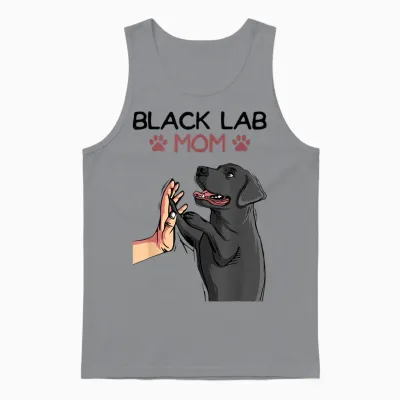 Schwarzer Labrador Retriever Black Lab Mom Labbi Hunde Unisex Tank Top - Sport Grey