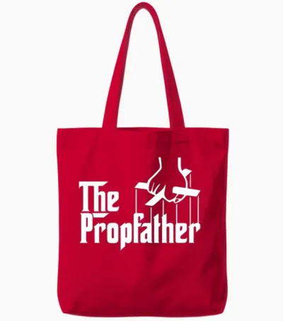 Propfather Tote Bags - Red