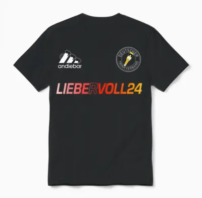 Lieber Voll 24 - Sauftrikot X Malle Trikot Deutschland Bier Unisex T-Shirt - Black