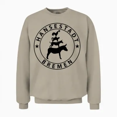 Bremen Unisex Sweatshirt - Sand