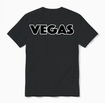 Las Vegas Unisex T-Shirt - Black