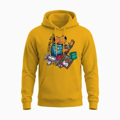 Sapo Concho Seguimo Aqui Puerto Rico Bandera Boricua Unisex Hoodie - Gold
