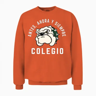 Universidad De Puerto Rico Colegio Mayaguez Unisex Sweatshirt - Orange