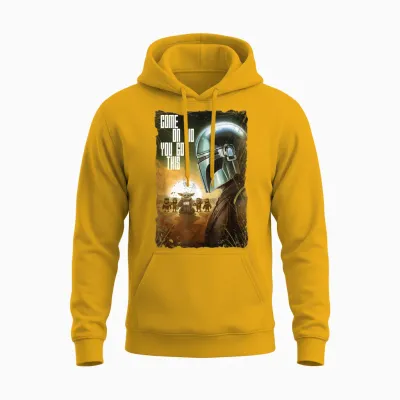 Star Wars: the Mandalorian and Grogu Movie You Got This Unisex Hoodie - Gold