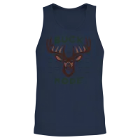 Buck Mode Woodland Deer Emblem Unisex Tank Top - Navy – 2