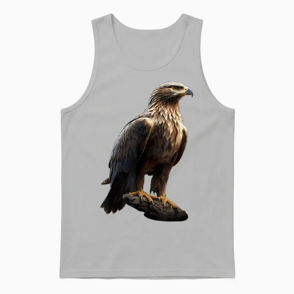 Adler Weißkopfseeadler Steinadler Seeadler Eagle Adler Unisex Tank Top in Ash
