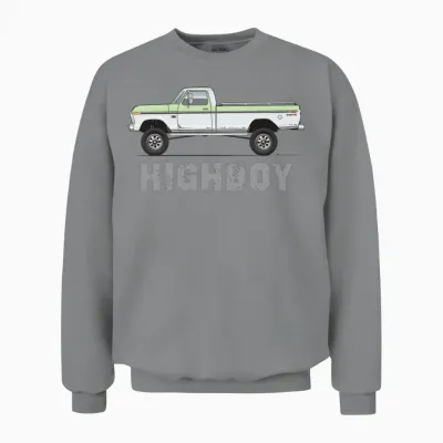 Highboy Winter Green Unisex Sweatshirt - Sport Grey
