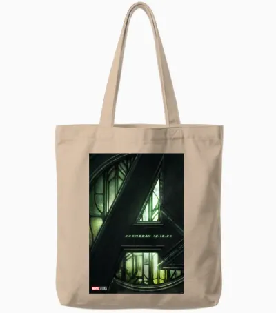 Marvel Avengers: Doomsday Movie Teaser Tote Bags - Natural