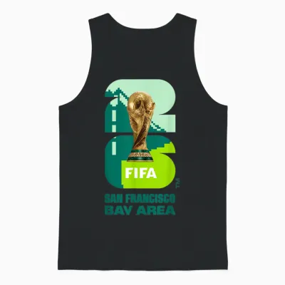 Championnat Du Monde De La Fifa 26 San Francisco Trophy Couleur Unisex Tank Top - Black