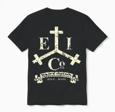 Pirates of the Caribbean East India Trading Compan Unisex T-Shirt - Black