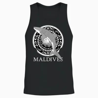 Walhai Republik Der Malediven Unisex Tank Top - Black