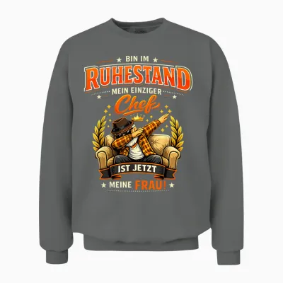 Pension 2026 Retirement Pensioner Funny Retirees Unisex Sweatshirt - Graphite Heather