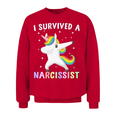 Funny Divorce Feminist Unisex Sweatshirt - Red