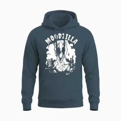 Flamingo Funny Unisex Hoodie - Dark Heather