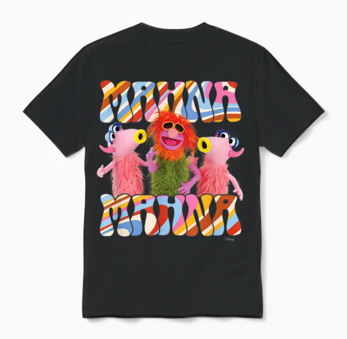 The Muppets - Mahna Mahna Unisex T-Shirt in Black