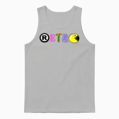 Retro Unisex Tank Top - Ash