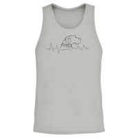 Dog-Breed Great-Dane-Dog Dog-Moms Dog-Dad Unisex Tank Top - Ash – 2