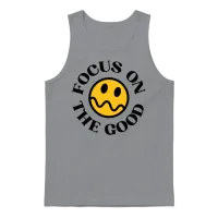 Focus on the Good Unisex Tank Top - Sport Grey – 1