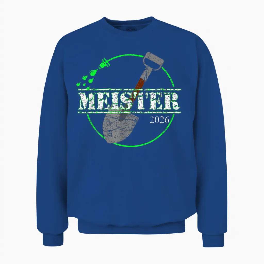 Geschenkidee Gärtnermeister Garten- Und Landschaftsbau 2026 Unisex Sweatshirt in Royal