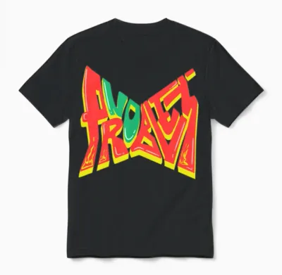 No Problem Graffiti Unisex T-Shirt - Black