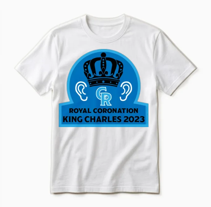 King Charles Iii Crowned King 2023 Unisex T-Shirt in White