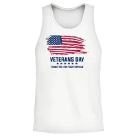 Veterans Day Classic Unisex Tank Top - White – 2