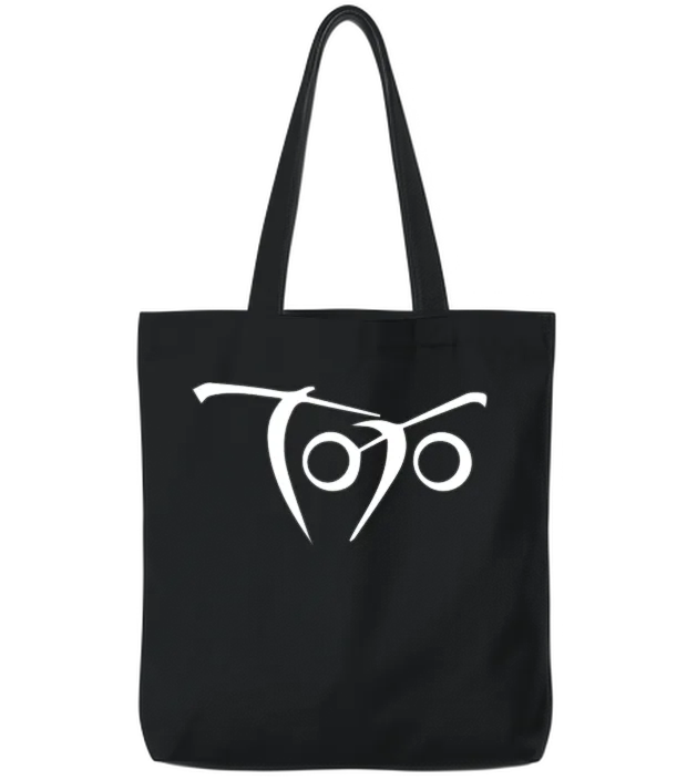 Toto 80s Band Logo Music Lovers Tote Bags - Black