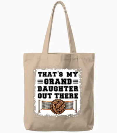 Grand Daughter Tote Bags - Natural