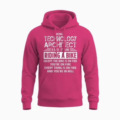 Technology Architect Unisex Hoodie - Heliconia