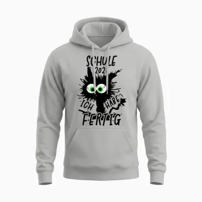 Schule 2026 Ich Habe Fertig Schule Geschafft 2026 Unisex Hoodie - Ash