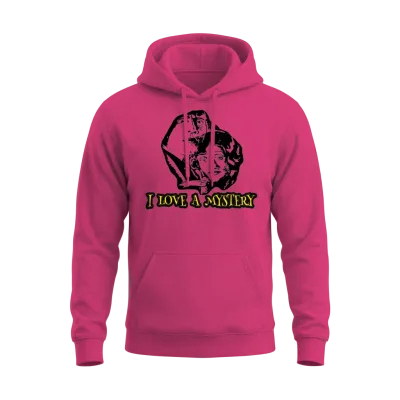 I Love a Mystery Unisex Hoodie - Heliconia