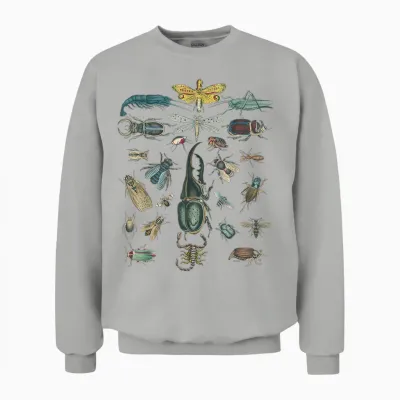 Entomologist Entomology Insects Vintage Unisex Sweatshirt - Ash