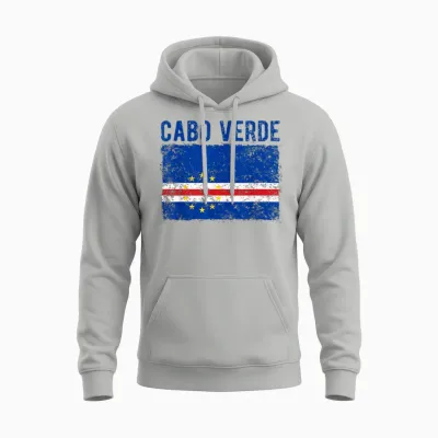 Cabo Verde Unisex Hoodie - Ash