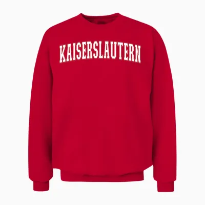 Kaiserslautern Germany Deutschland Erinnerung Kaiserslautern Unisex Sweatshirt - Red