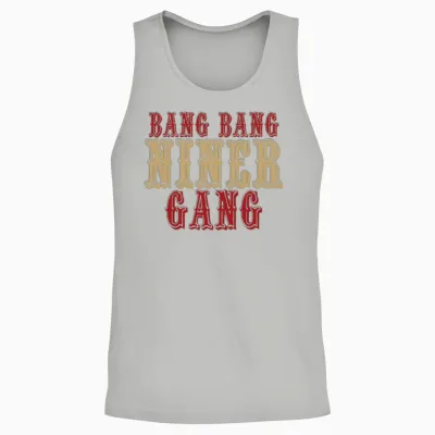 Bang Bang Niner Gang! Unisex Tank Top - Ash