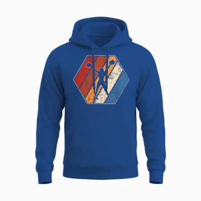 Cheerleading Retro Unisex Hoodie - Royal
